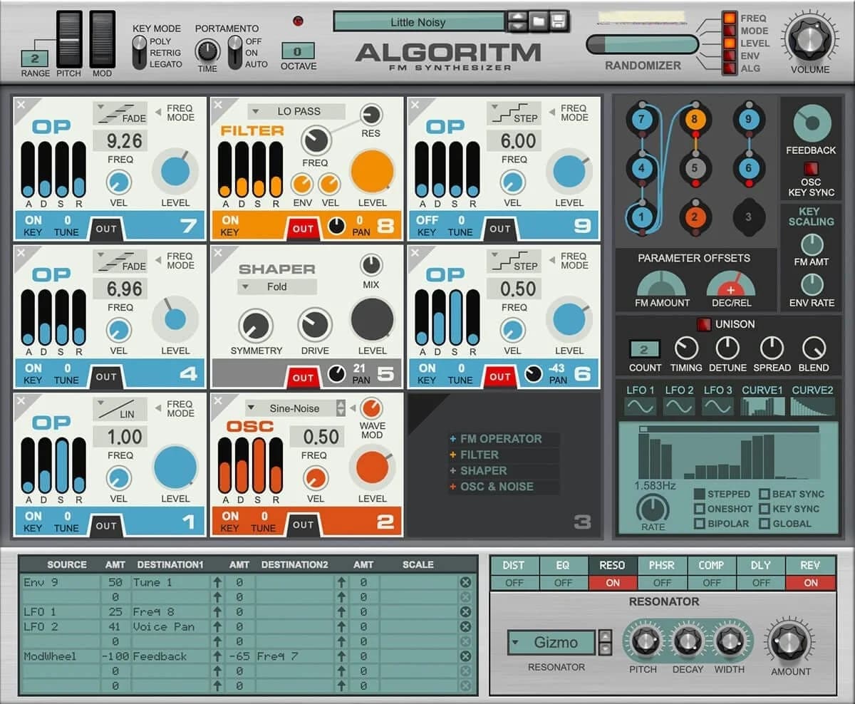 Algoritm FM Synthesizer image 2