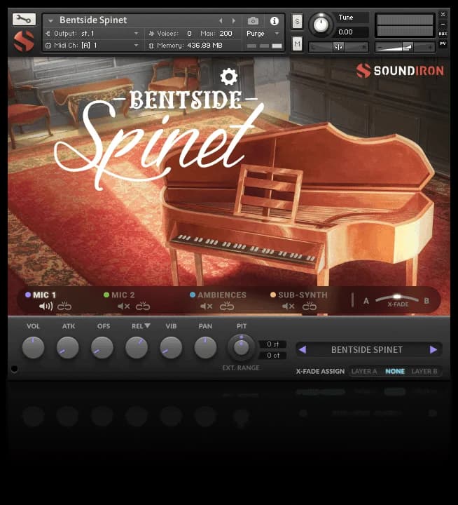 Bentside Spinet image 5