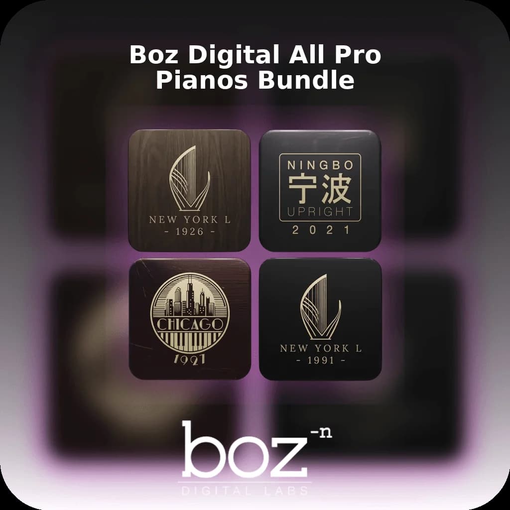 Boz Digital All Pro Pianos Bundle image 1
