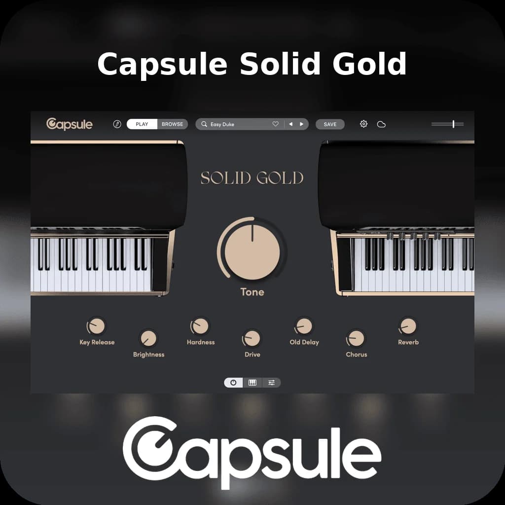 Capsule Solid Gold