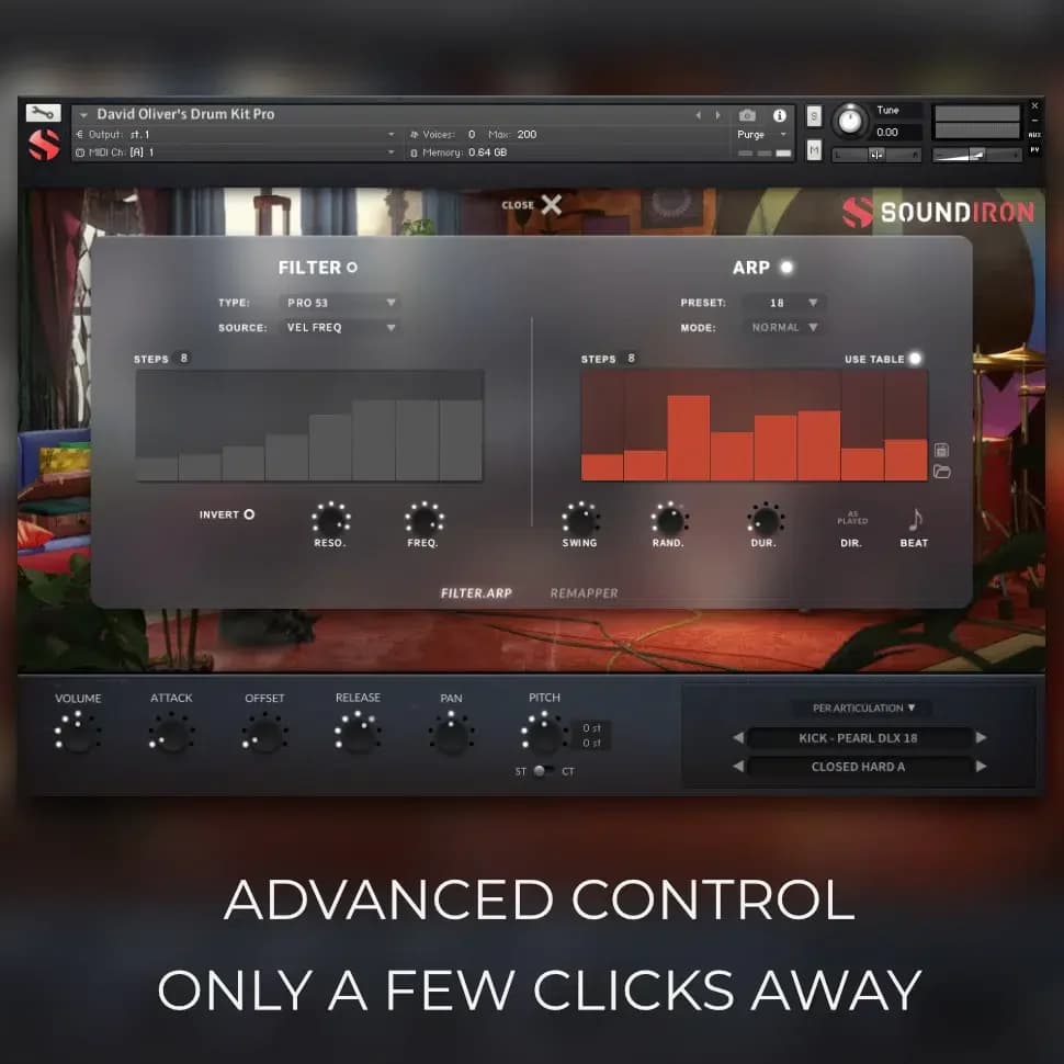 David Oliver's Drum Kit image 3