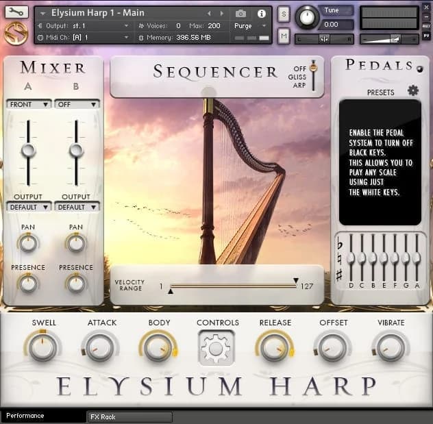 Elysium Harp image 3