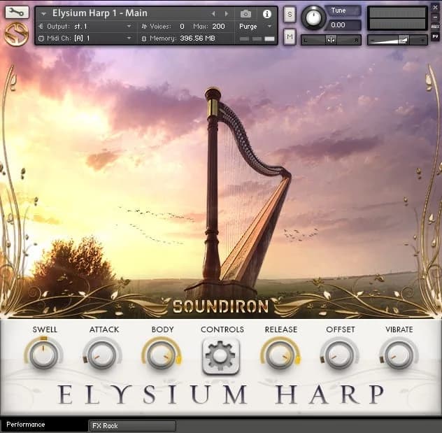 Elysium Harp image 2