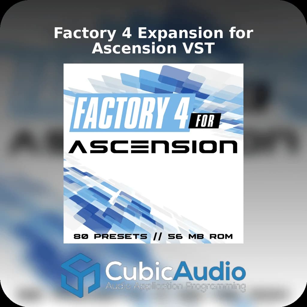Factory 4 Expansion for Ascension VST