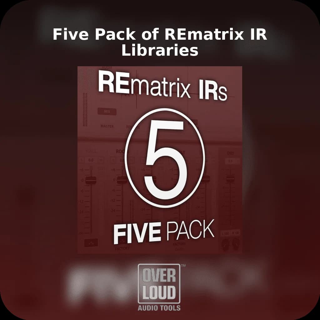 Five Pack of REmatrix IR Libraries