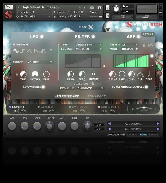 High School Drum Corps image 2