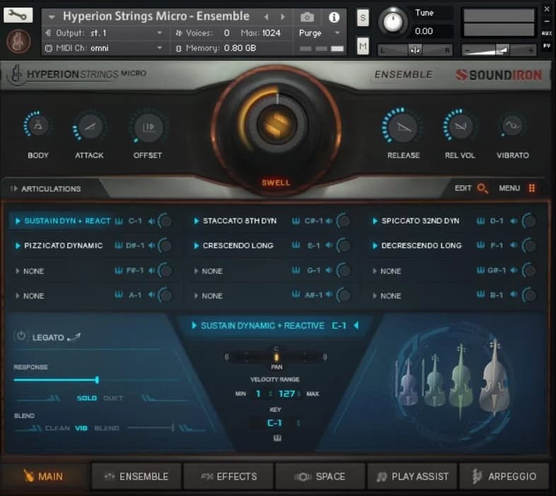 Hyperion Strings Micro image 2