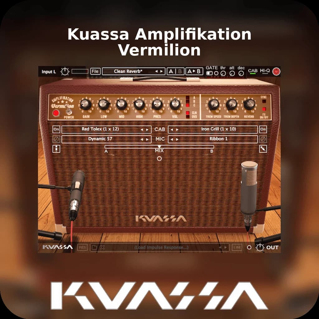 Kuassa Amplifikation Vermilion image 1