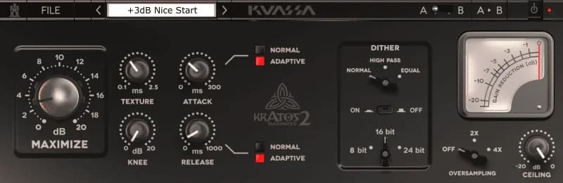 Kuassa Kratos 2 Maximizer image 2