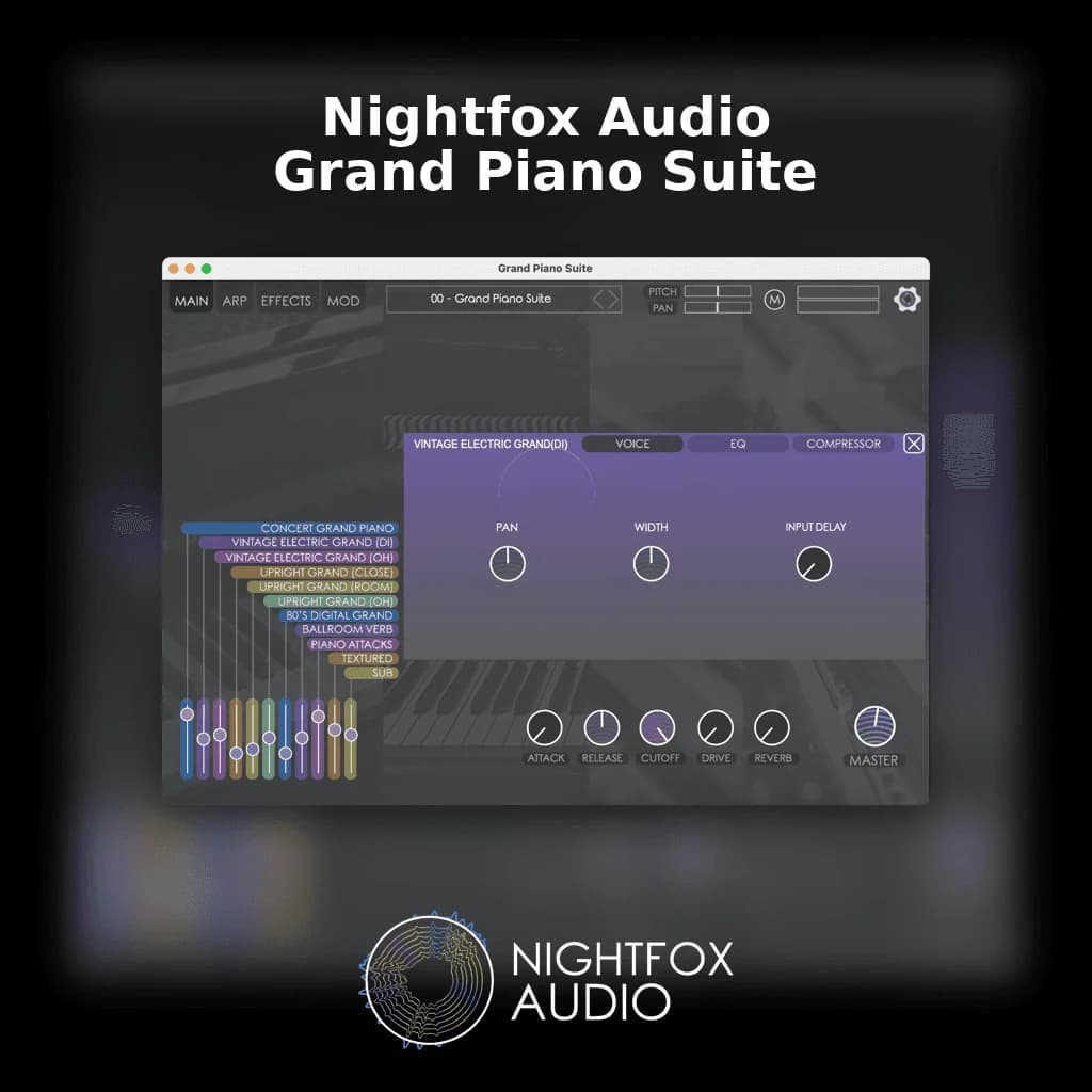 Nightfox Audio Grand Piano Suite