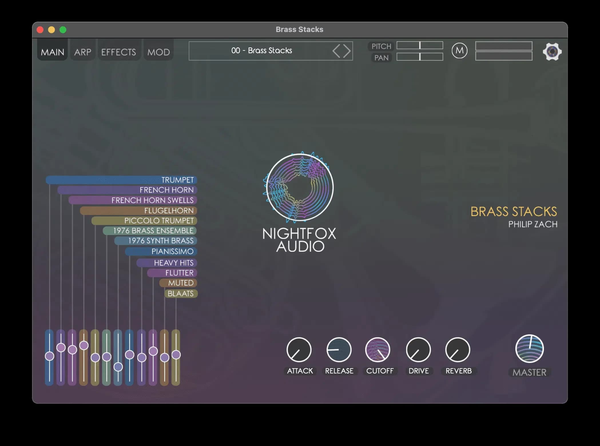 Nightfox Brass Stacks image 5