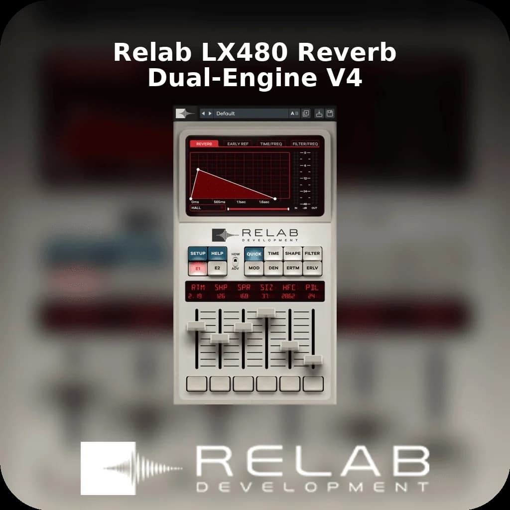 Relab LX480 Dual-Engine Reverb V4