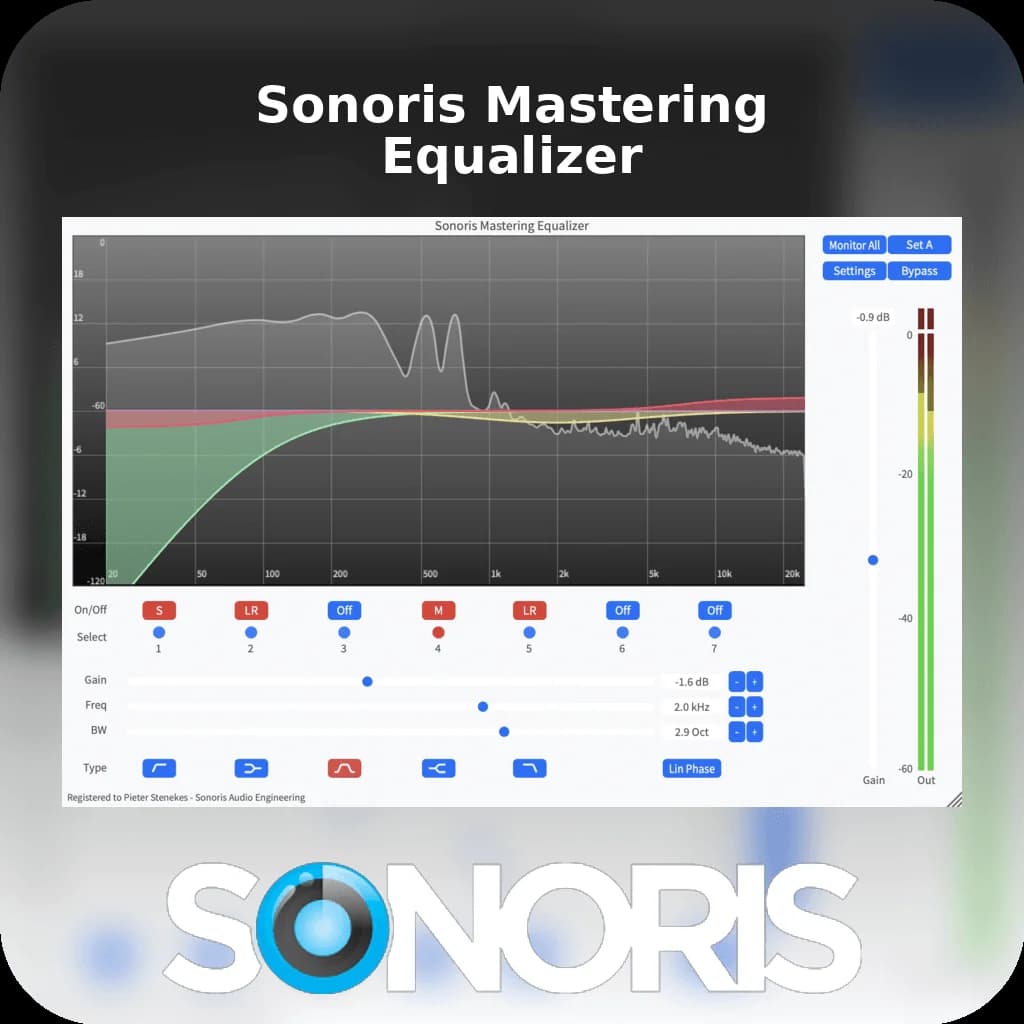Sonoris Mastering Equalizer image 1