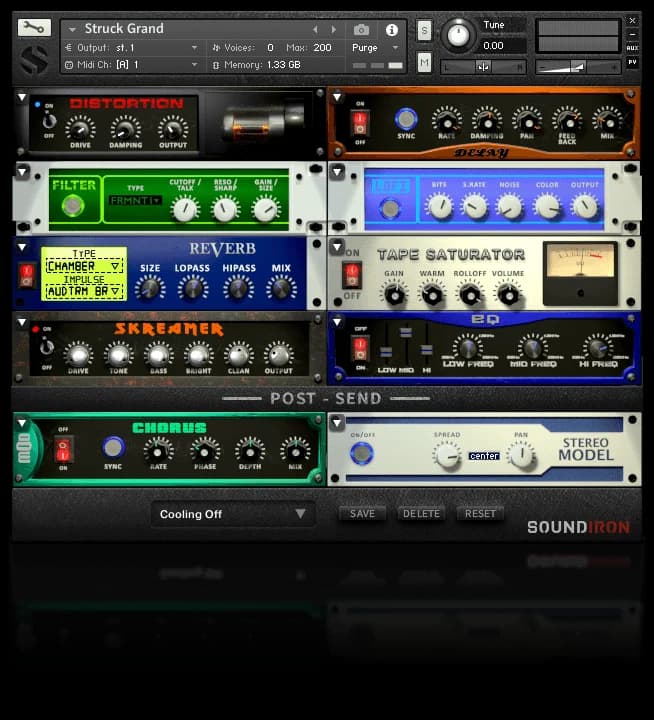 Struck Grand Piano image 4