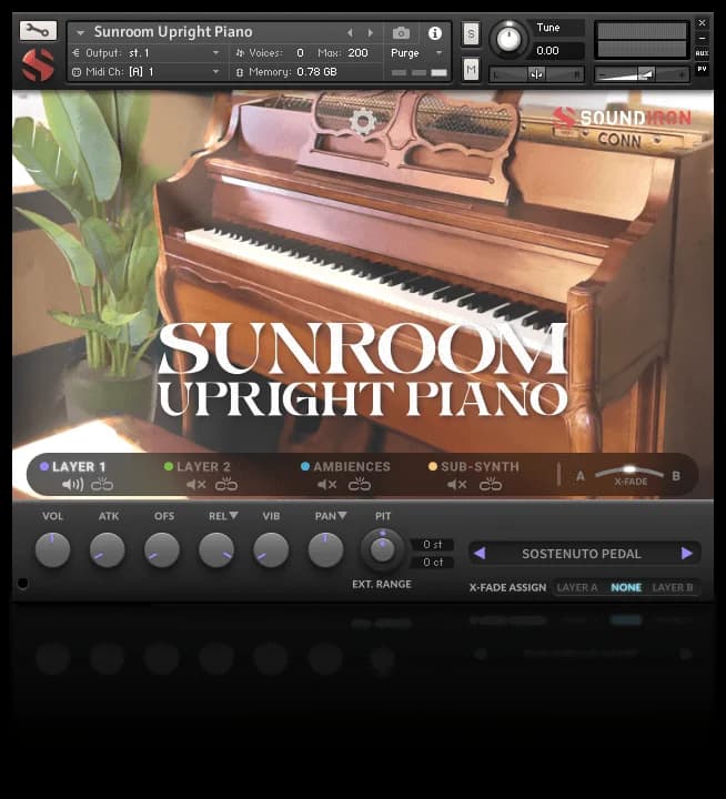 Sunroom Upright Piano image 7