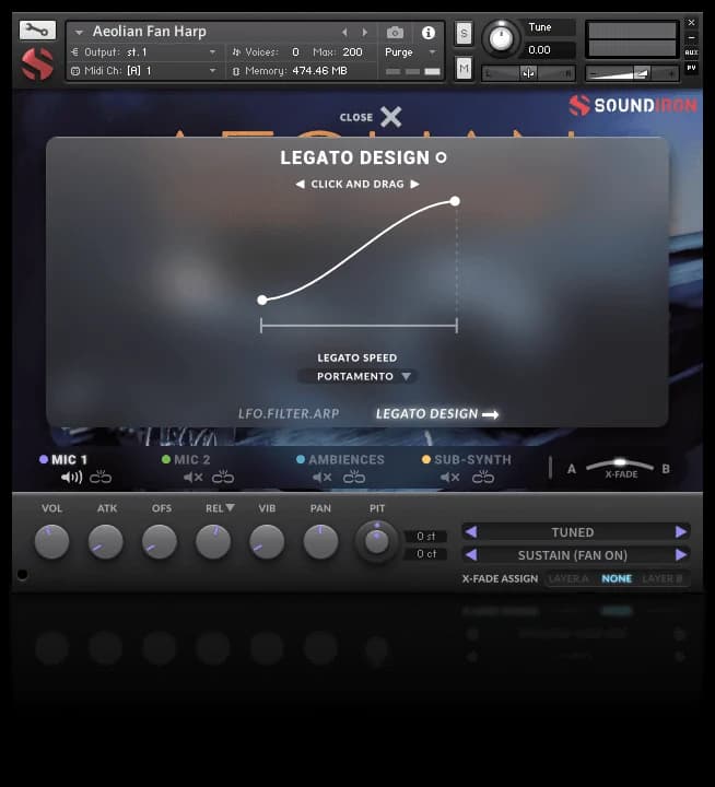 Aeolian Fan Harp image 5