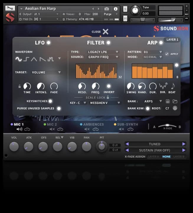 Aeolian Fan Harp image 2