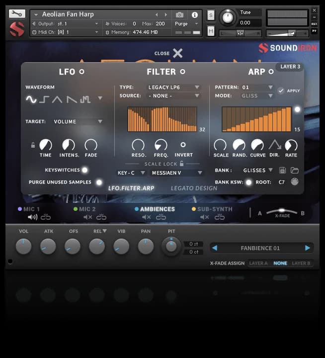 Aeolian Fan Harp image 4