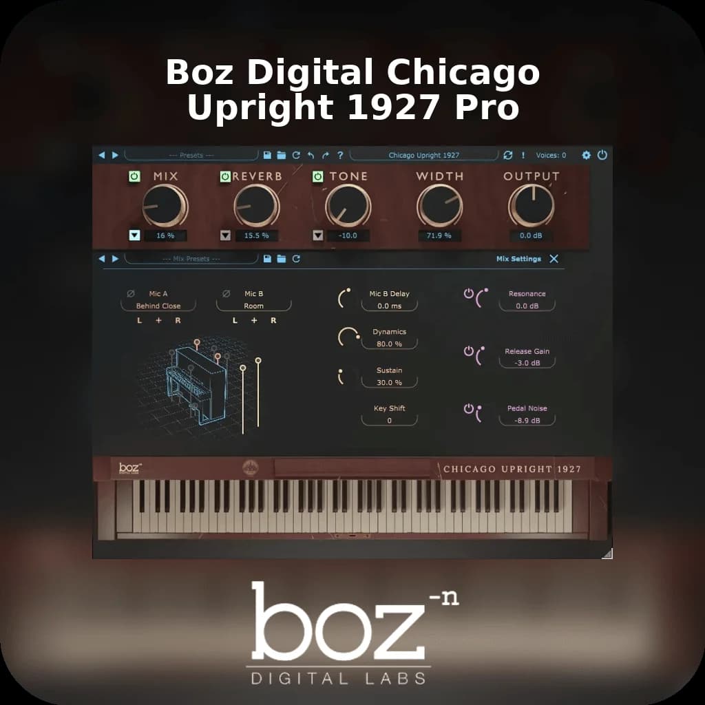 Boz Digital Chicago Upright 1927 Pro image 1