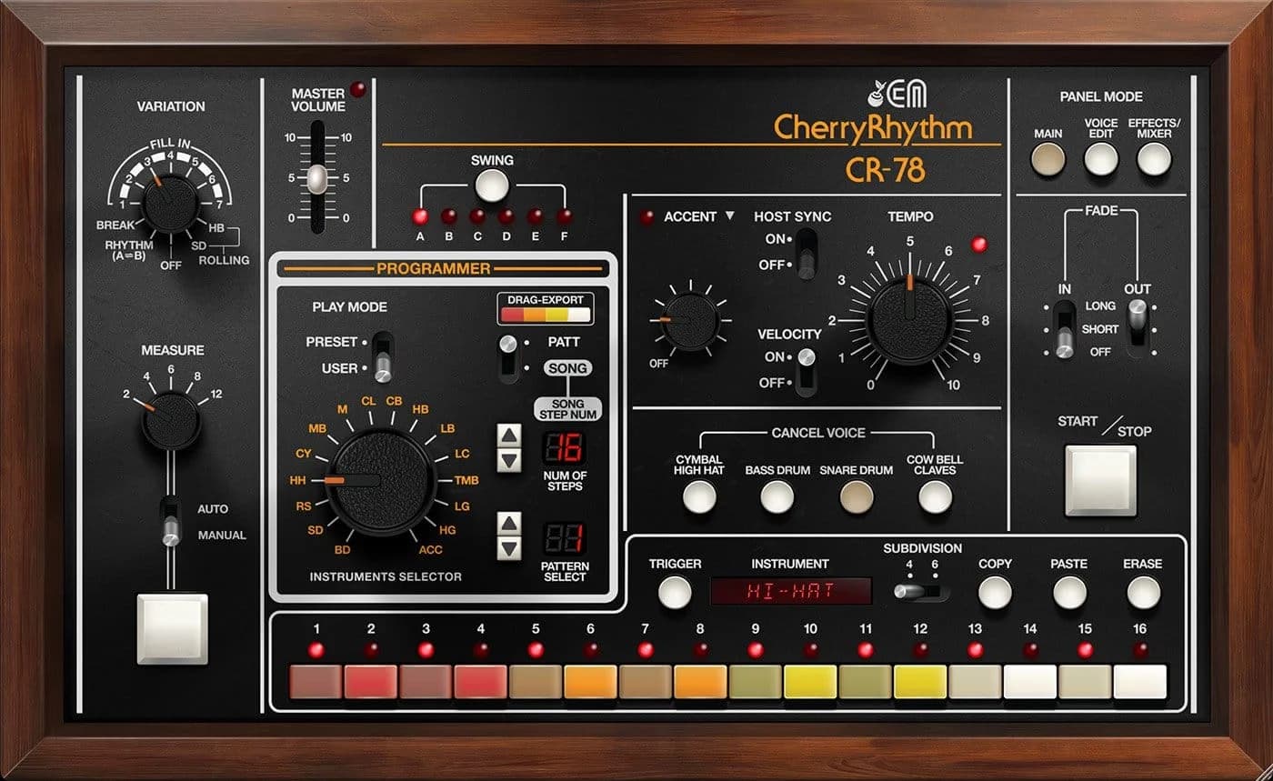 CR-78 Drum Machine image 4