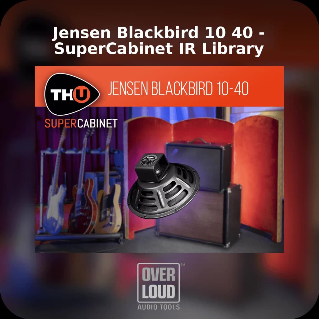 Jensen Blackbird 10 40 - SuperCabinet IR Library image 1