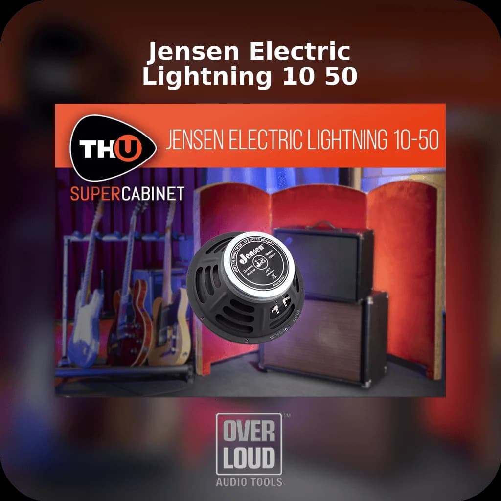Jensen Electric Lightning 10 50 - SuperCabinet IR Library image 1