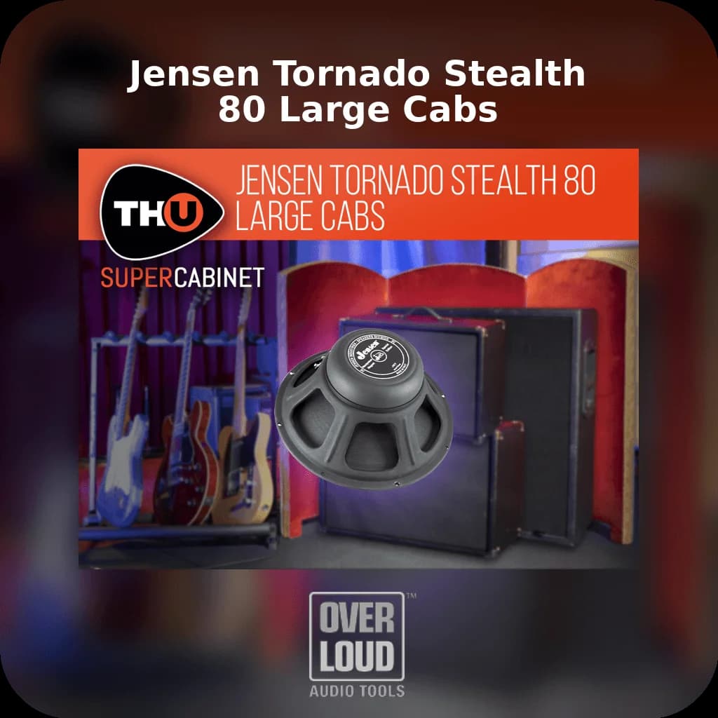Jensen Tornado Stealth 80 Large Cabs - SuperCabinet IR Library image 1