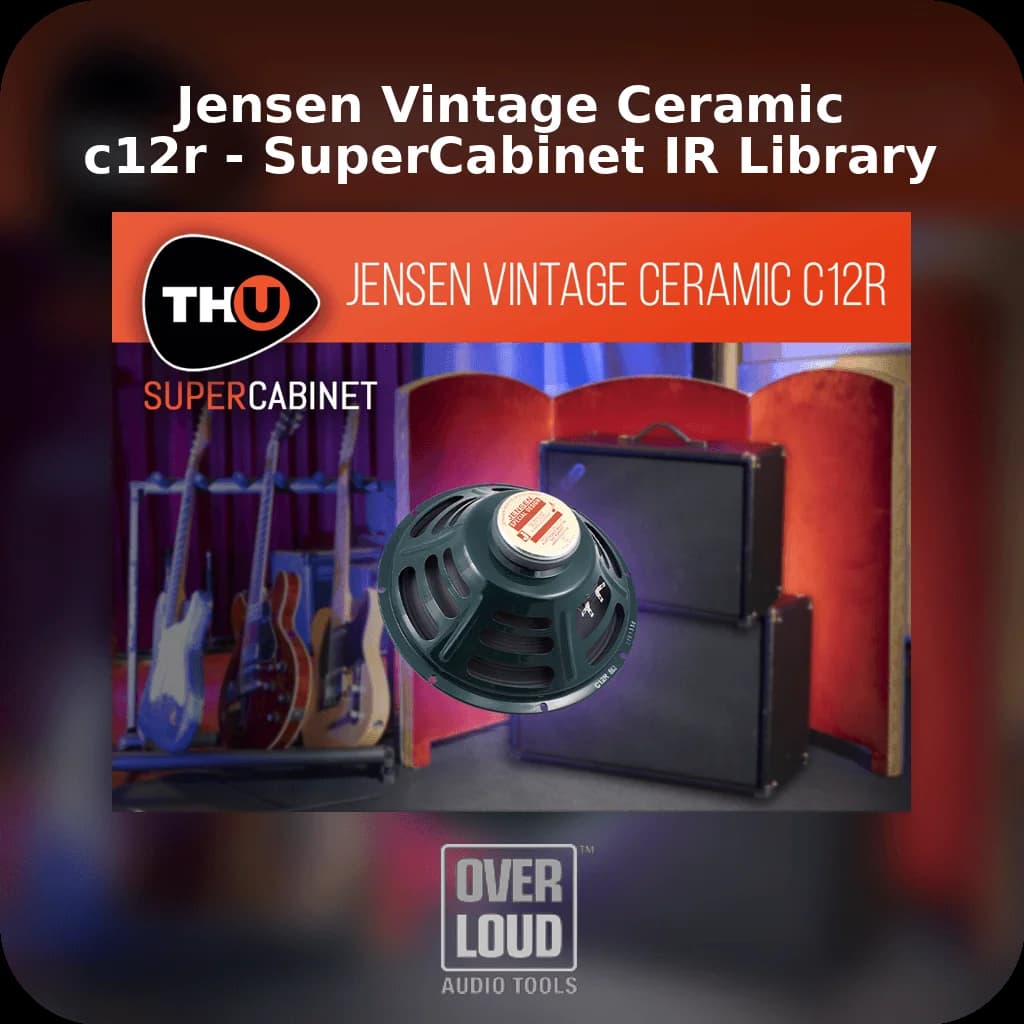 Jensen Vintage Ceramic c12r - SuperCabinet IR Library image 1