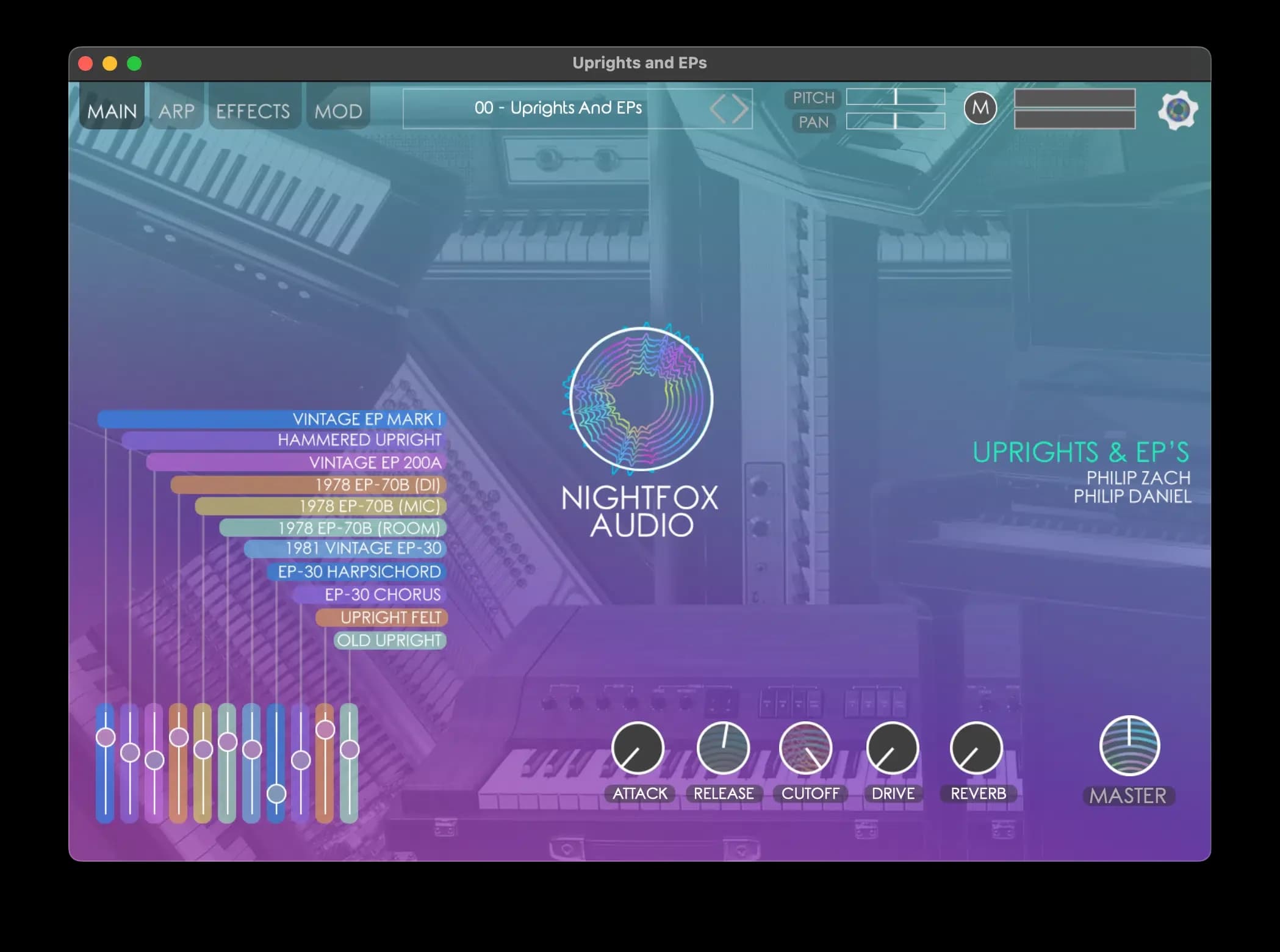 Nightfox Uprights and EPs image 4