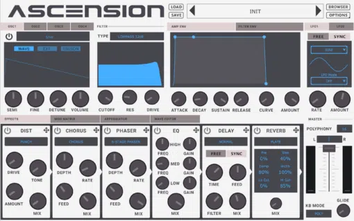 Ascension VST Synthesizer