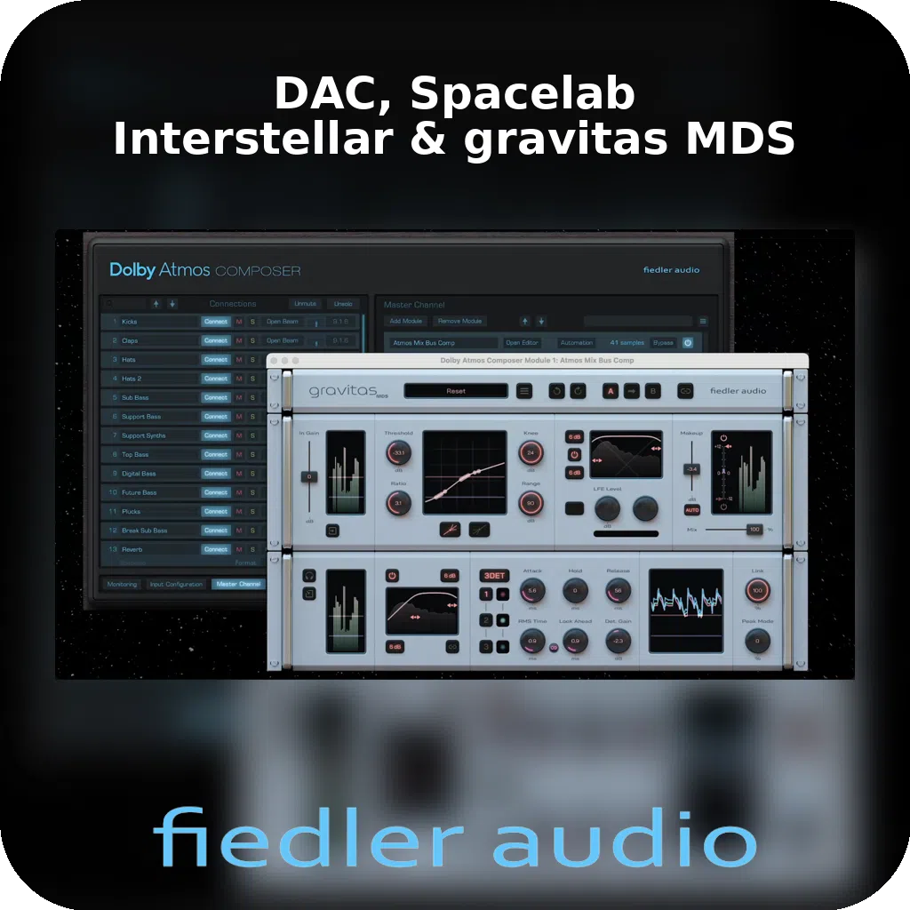 DAC, Spacelab Interstellar & gravitas MDS