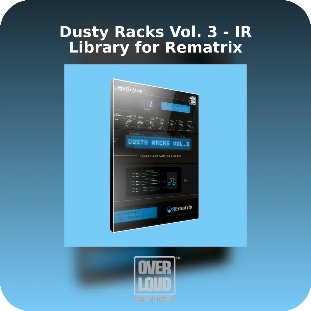 Dusty Racks Vol. 3 - IR Library for Rematrix