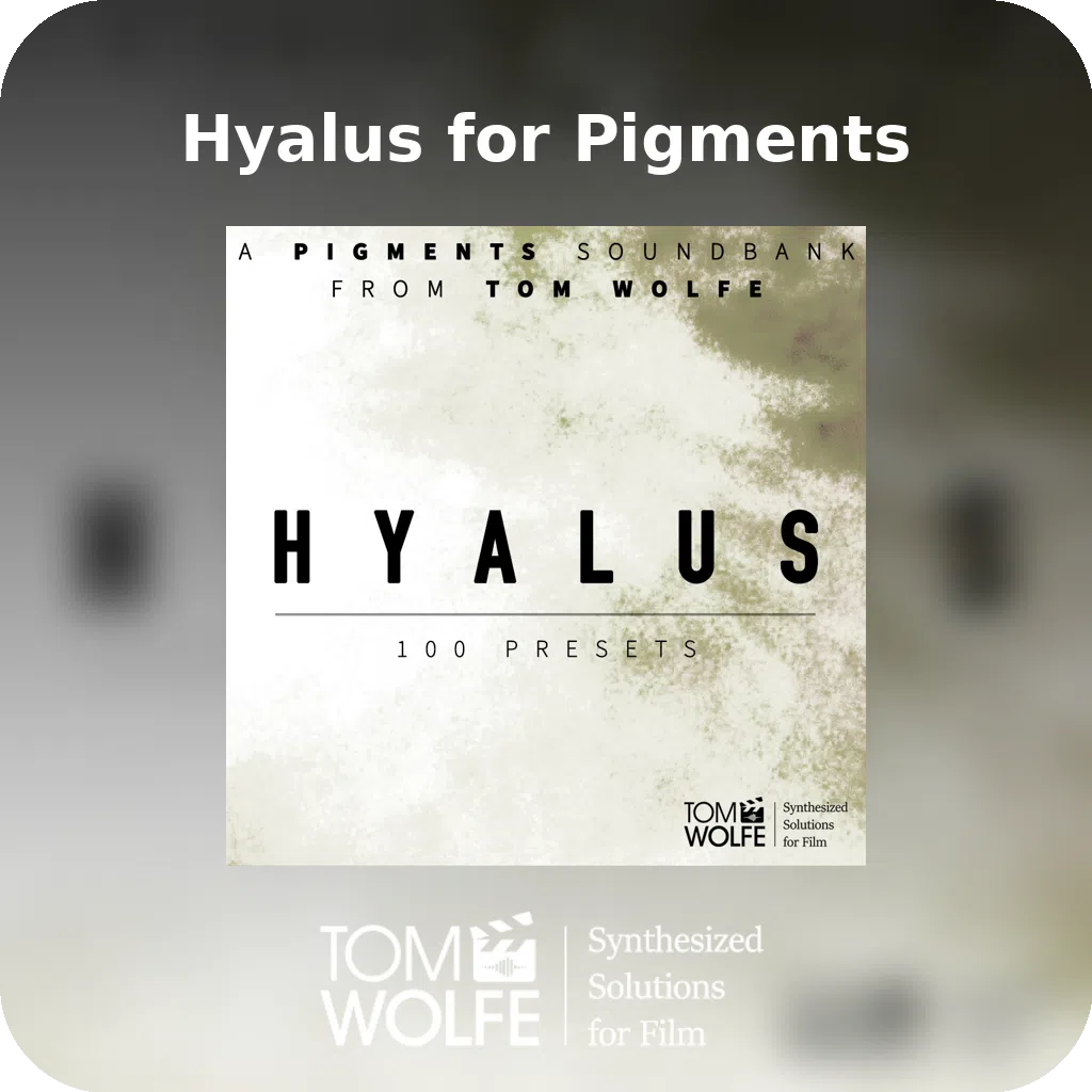 Hyalus for Pigments