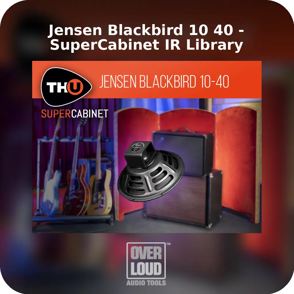 Jensen Blackbird 10 40 - SuperCabinet IR Library