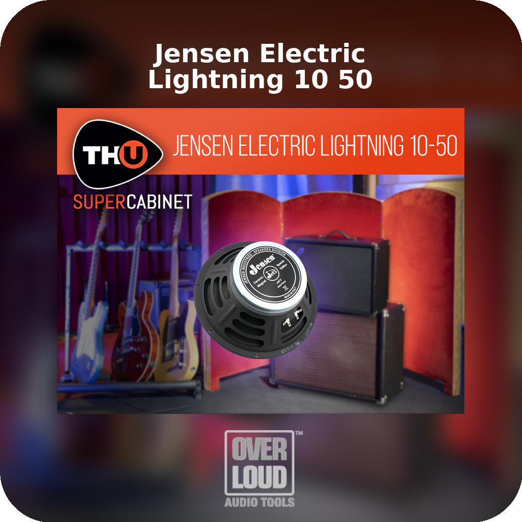 Jensen Electric Lightning 10 50  - SuperCabinet IR Library