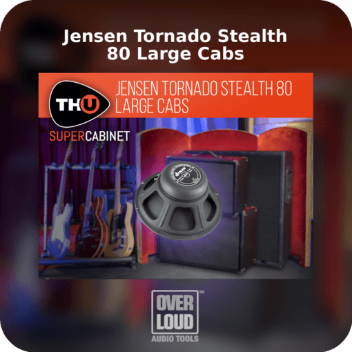 Jensen Tornado Stealth 80 Large Cabs  - SuperCabinet IR Library