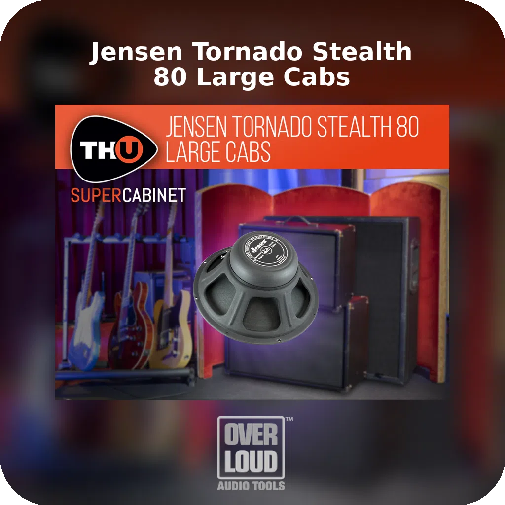 Jensen Tornado Stealth 80 Large Cabs  - SuperCabinet IR Library