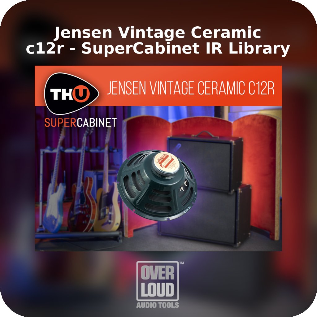 Jensen Vintage Ceramic c12r  - SuperCabinet IR Library