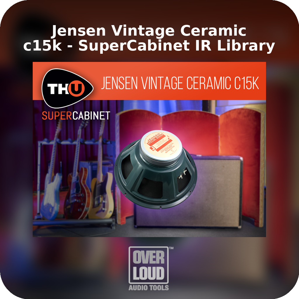 Jensen Vintage Ceramic c15k  - SuperCabinet IR Library