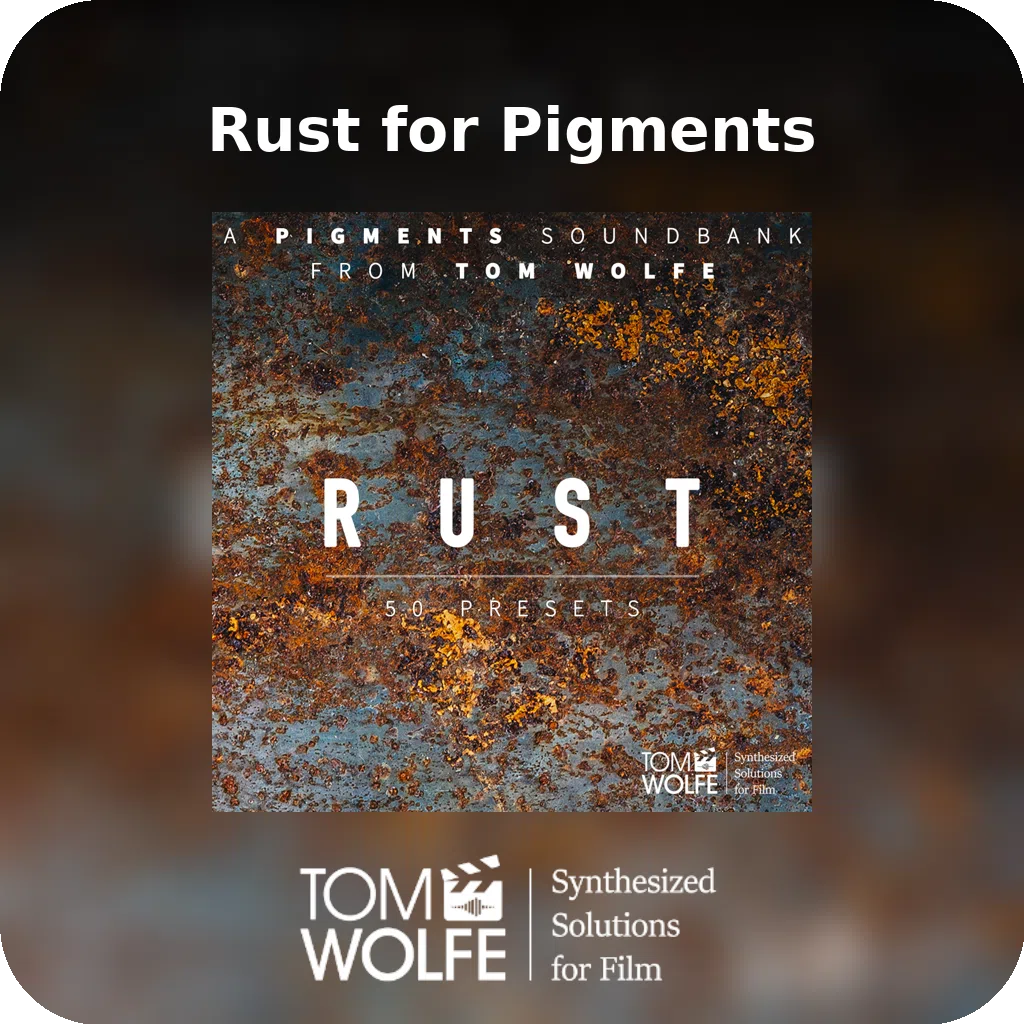 Rust for Pigments