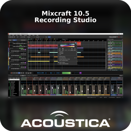 Mixcraft 10.5 Recording Studio