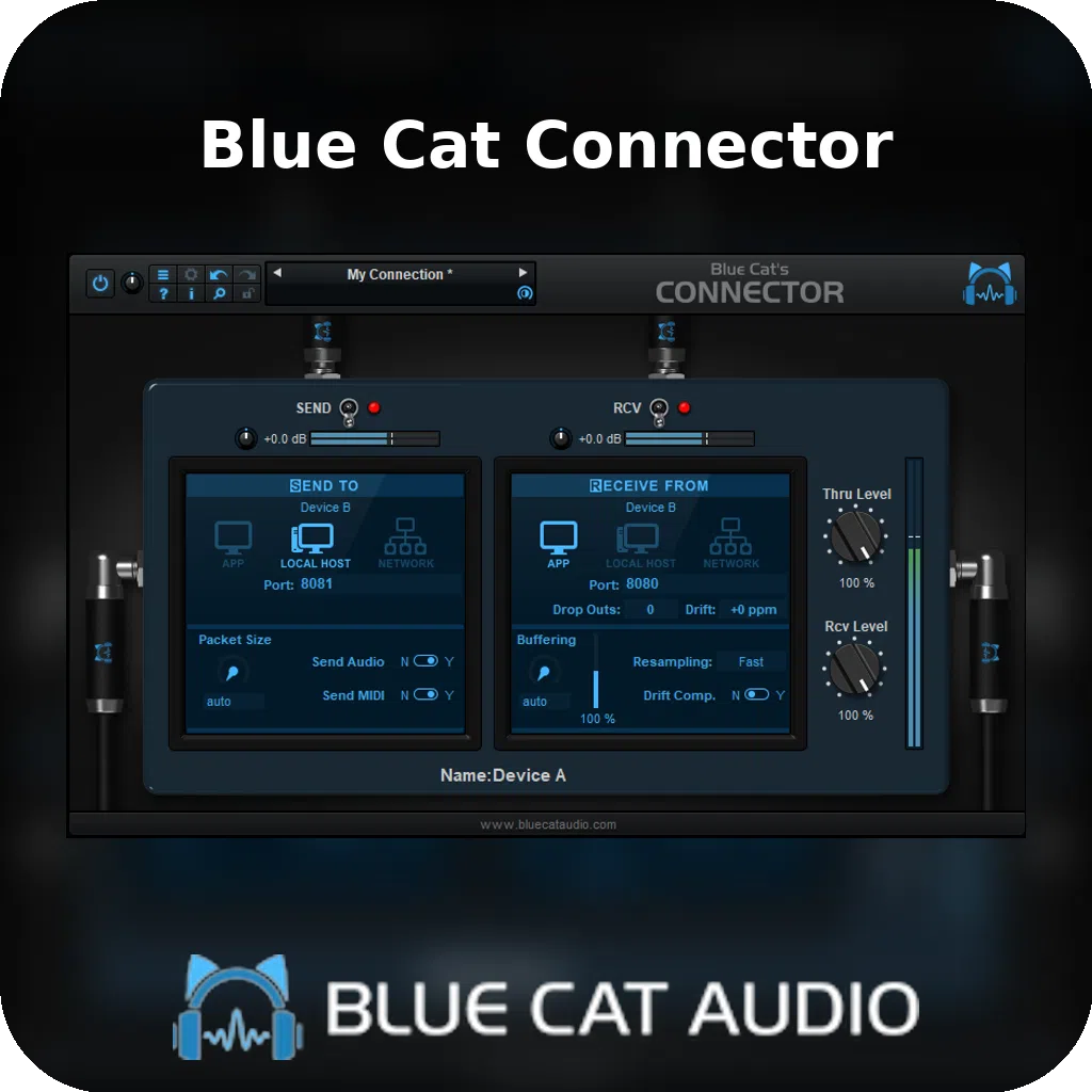 Blue Cat Connector