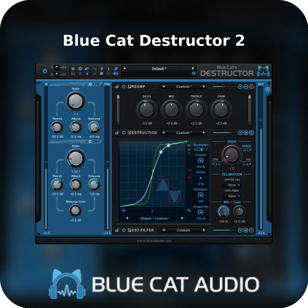 Blue Cat Destructor 2