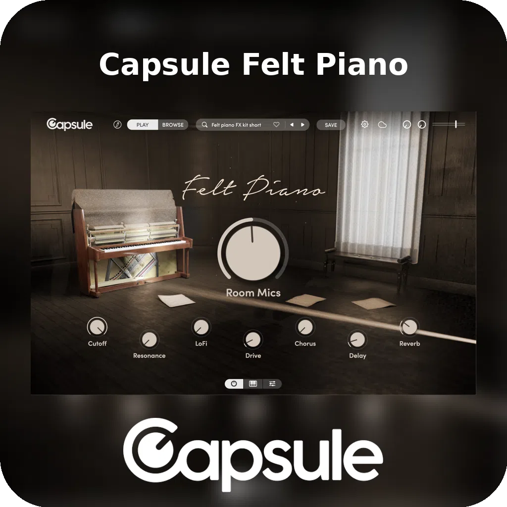 Capsule Felt Piano