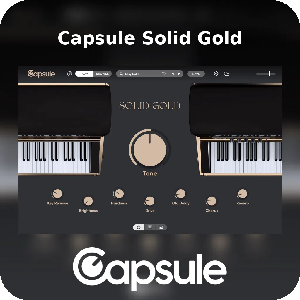 Capsule Solid Gold