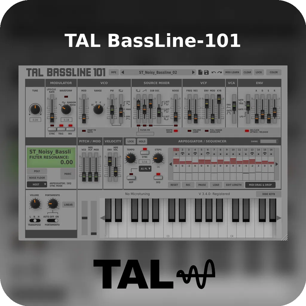 TAL BassLine-101