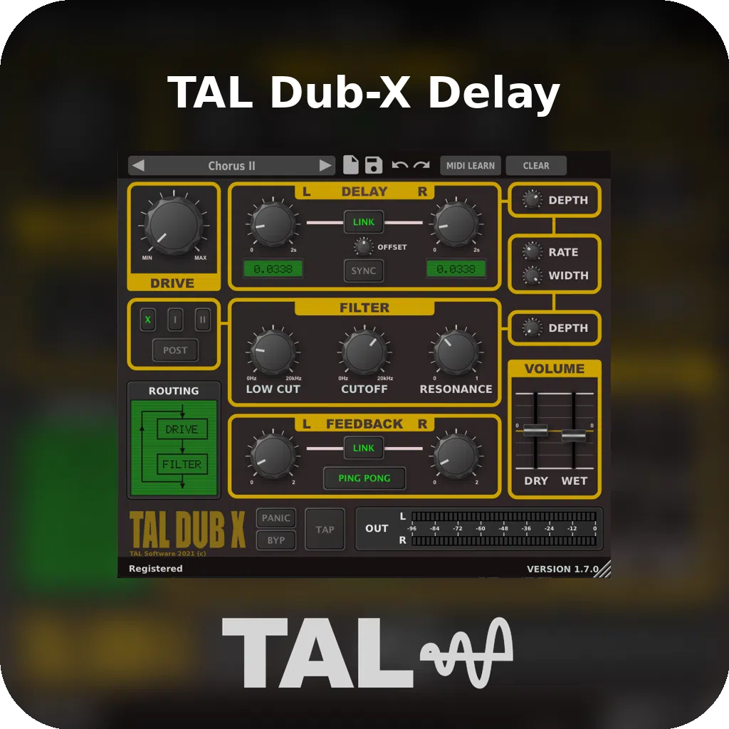 TAL Dub-X Delay