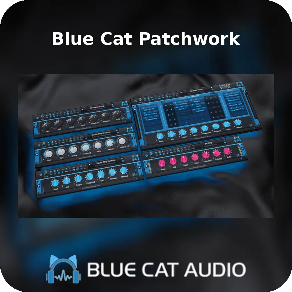 Blue Cat Patchwork