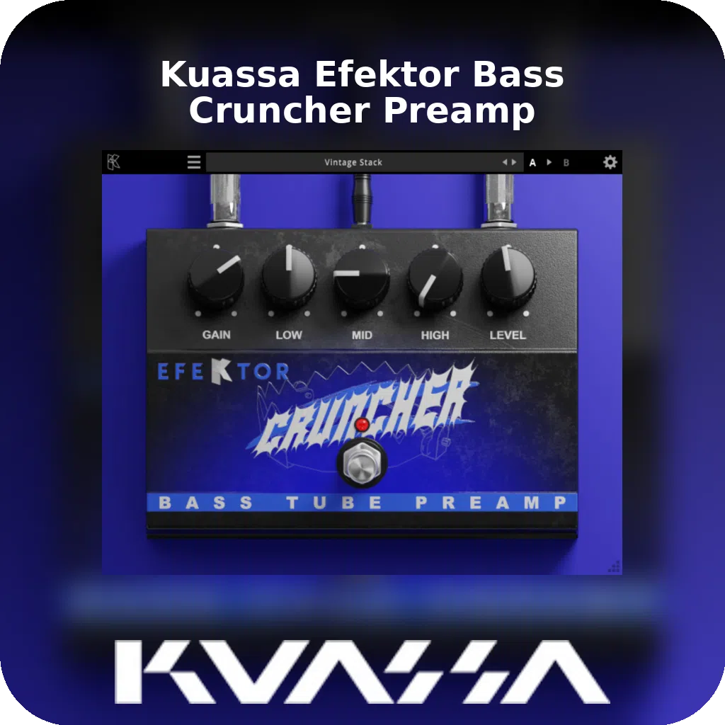 Kuassa Efektor Bass Cruncher Preamp