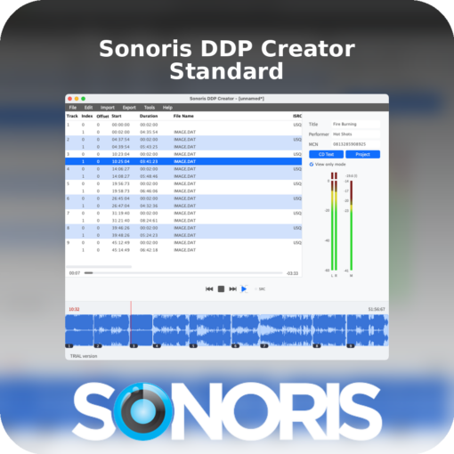 Sonoris DDP Creator Standard